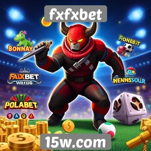 Variedade de jogos disponíveis no fxfxbet